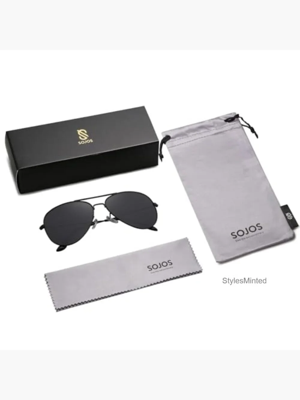 Polarized Aviator Sunglasses for Men Women Classic Vintage